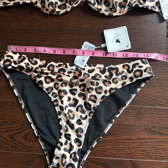 Leopard Print Bikini Set - Picture 2 of 12